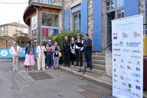 inauguration peaugres  